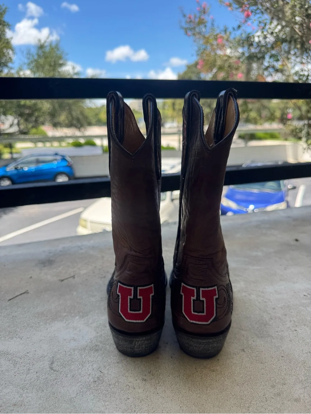 NCAA Utah Utes college football Women's Cowboy boots University of Utah